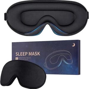 Bipolar 3D Memory Foam Blackout Sleep Mask Support