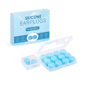 Sleeping Problems Reusable Silicone Sleep Earplugs Support