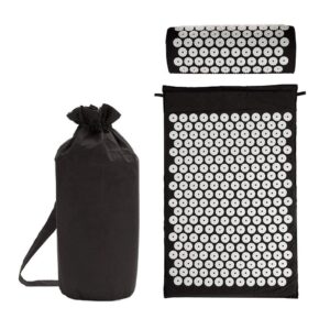 Stress Reduction Acupressure Mat - Mat & Pillow Set for Relaxation, Muscle Comfort & Self-Care